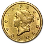 1851-O $1 Liberty Head Gold Dollar AU