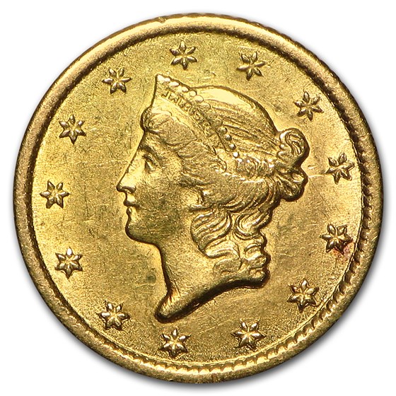 1851-O $1 Liberty Head Gold Dollar AU 1851-O $1 Liberty Head Gold Dollar AU