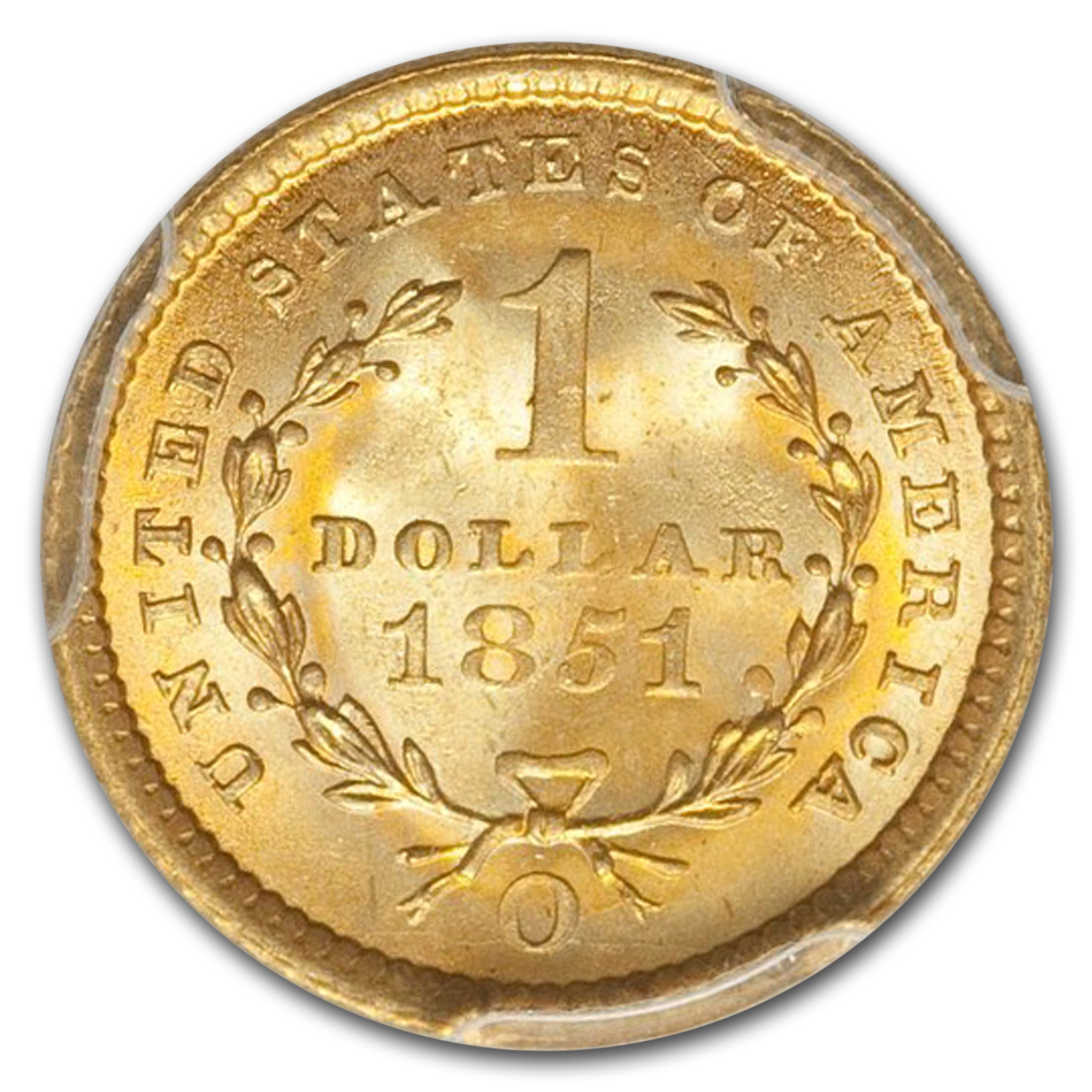 1851 O Liberty Head Gold Dollar Value - APMEX