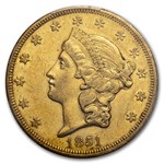 1851-O $20 Liberty Gold Double Eagle AU-50 PCGS