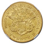 1851-O $20 Liberty Gold Double Eagle AU-58 NGC