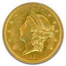 1851-O $20 Liberty Gold Double Eagle MS-61 PCGS