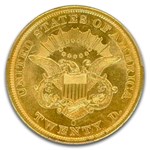 1851-O $20 Liberty Gold Double Eagle MS-61 PCGS