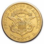 1851-O $20 Liberty Gold Double Eagle VF