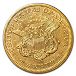 1851-O $20 Liberty Gold Double Eagle XF-45 PCGS CAC