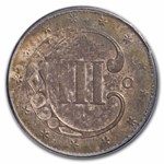 1851-O Three Cent Silver MS-64 PCGS (Old Gen Holder)