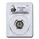 1851 Pattern Cent PCGS PR-64 PCGS (J-128b)