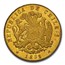1851-So Chile Gold 8 Escudos MS-61 NGC