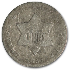 1851 Three Cent Silver Good 1851 Three Cent Silver Good