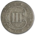 1851 Three Cent Silver Good