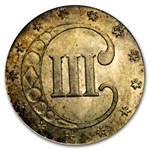 1851 Three Cent Silver MS-63 NGC