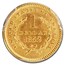 1852 $1 Liberty Head Gold MS-64 PCGS