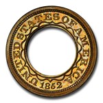 1852 $1 Pattern Gold Dollar PR-67+ PCGS CAC (J-145, Thick)