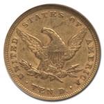 1852 $10 Liberty Gold Eagle AU-50 NGC