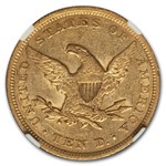 1852 $10 Liberty Gold Eagle XF-45 NGC