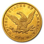 1852 $10 Liberty Gold Eagle XF