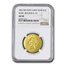 1852 $10 Wass Molitor California Gold Rush AU-58 NGC (Lg Head)