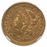 1852/1852 $20 Liberty Gold Double Eagle XF-45 NGC (FS-301)