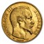 1852-1860 France Gold 20 Francs Napoleon III (AU)