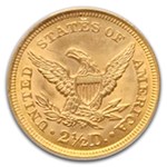 1852 $2.50 Liberty Gold Quarter Eagle MS-62 PCGS