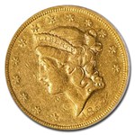 1852 $20 Liberty Gold Double Eagle AU-50 PCGS