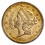 1852 $20 Liberty Gold Double Eagle AU-53 PCGS