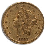 1852 $20 Liberty Gold Double Eagle VF-35 PCGS