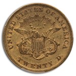 1852 $20 Liberty Gold Double Eagle VF-35 PCGS