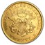 1852 $20 Liberty Gold Double Eagle XF Details (Cleaned)