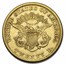 1852 $20 Liberty Gold Double Eagle XF