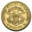 1852 $20 Liberty Gold Double Eagle XF