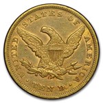 1852 5-Coin Liberty Gold Type Set XF+ ($20, $10, $5, $2.50, $1)
