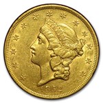1852 5-Coin Liberty Gold Type Set XF+ ($20, $10, $5, $2.50, $1)