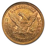 1852 $5 Liberty Gold Half Eagle AU-50 NGC