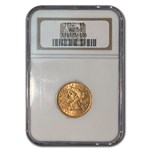 1852 $5 Liberty Gold Half Eagle AU-50 NGC