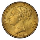 1852 Great Britain Gold Sovereign Victoria MS-63 PCGS