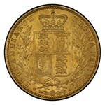 1852 Great Britain Gold Sovereign Victoria MS-63 PCGS