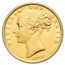 1852 Great Britain Gold Sovereign Victoria Shield AU