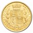 1852 Great Britain Gold Sovereign Victoria Shield AU