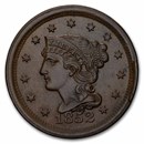 1852 Large Cent BU (Brown)