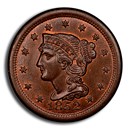 1852 Large Cent MS-65 CACG (Brown)