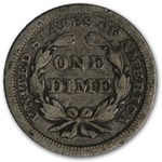 1852 Liberty Seated Dime Fine