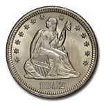 1852 Liberty Seated Quarter MS-65 NGC