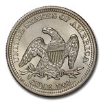 1852 Liberty Seated Quarter MS-65 NGC