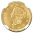 1852-O $1 Liberty Head Gold MS-64 NGC