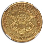 1852-O $20 Liberty Gold Double Eagle AU-50 NGC