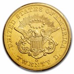 1852-O $20 Liberty Gold Double Eagle AU-50 PCGS