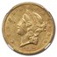1852-O $20 Liberty Gold Double Eagle AU-55 NGC
