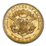 1852-O $20 Liberty Gold Double Eagle MS-61 PCGS