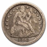 1852-O Liberty Seated Dime VF